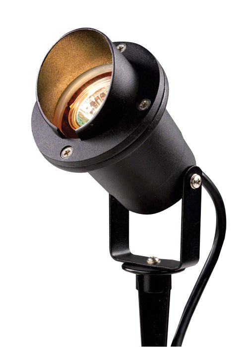 Aluminum Lensed w/ Yoke, Black, No Lamp — view 1