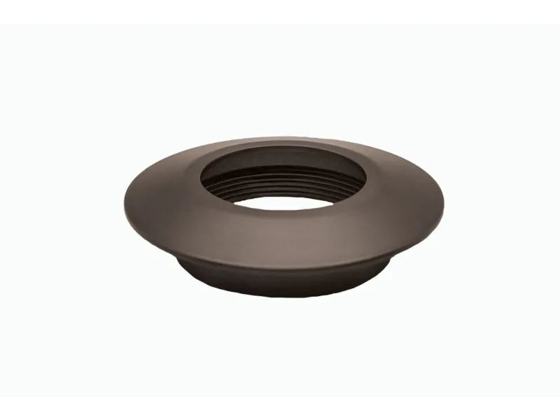 Lumien Macro Recessed Light Cap - Antique Brass (Round Flush) — view 1