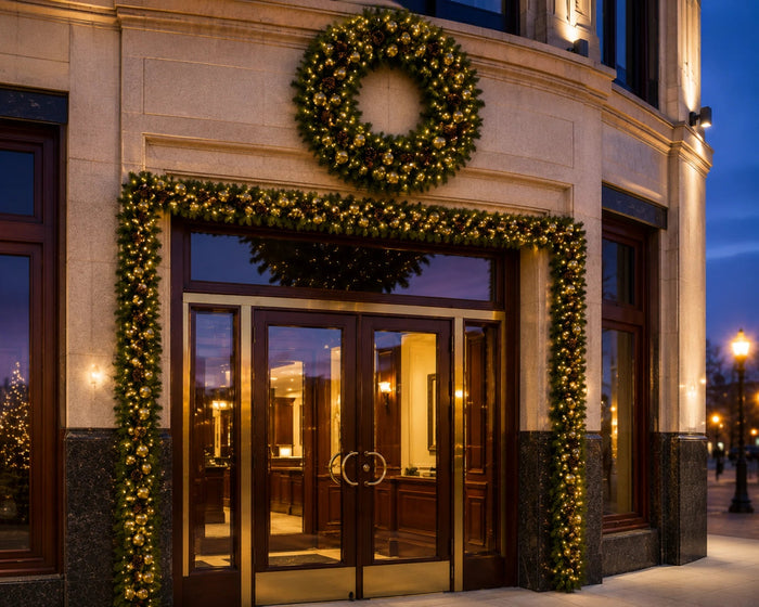 Commercial Wreaths and Garland