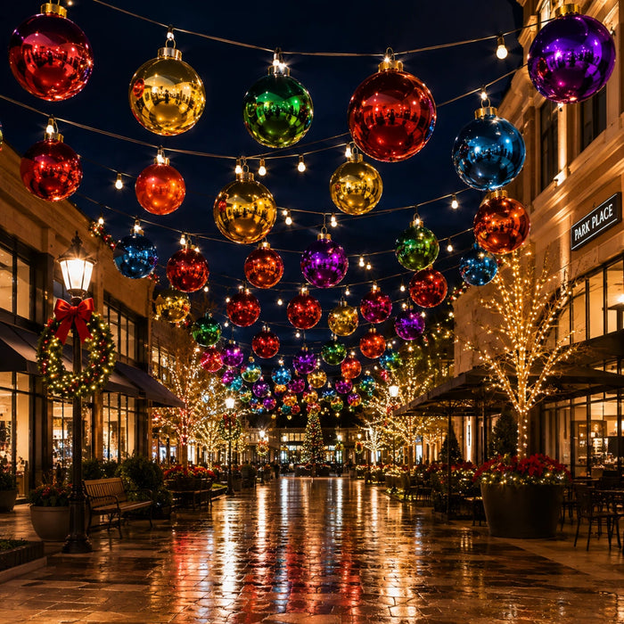 Oversized Commercial Ornaments