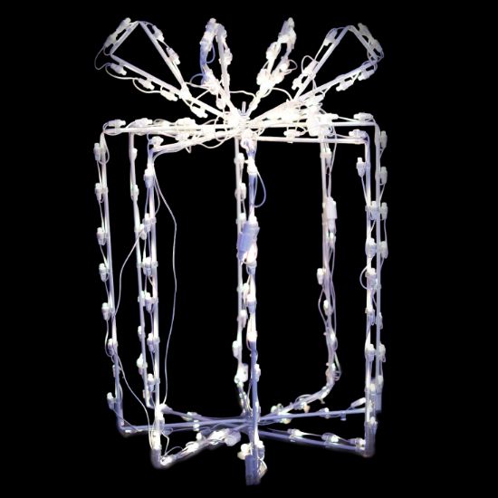 Large 30" Dynamic RGBWW 3D Gift Box