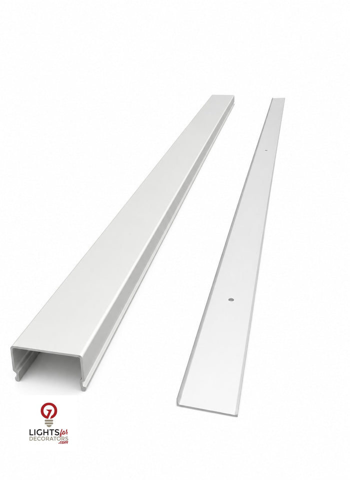 OMNI RGB Double Track WITHOUT HOLES  (40")- Powder Coated Aluminum
