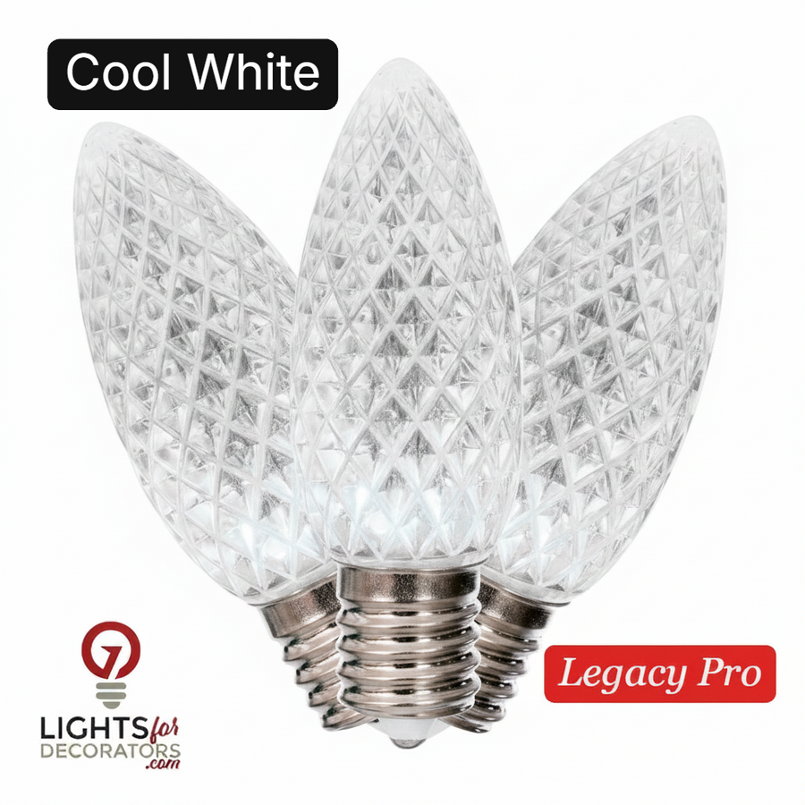 LED C9 SMD Bulb - COOL WHITE Cool White- LegacyPro