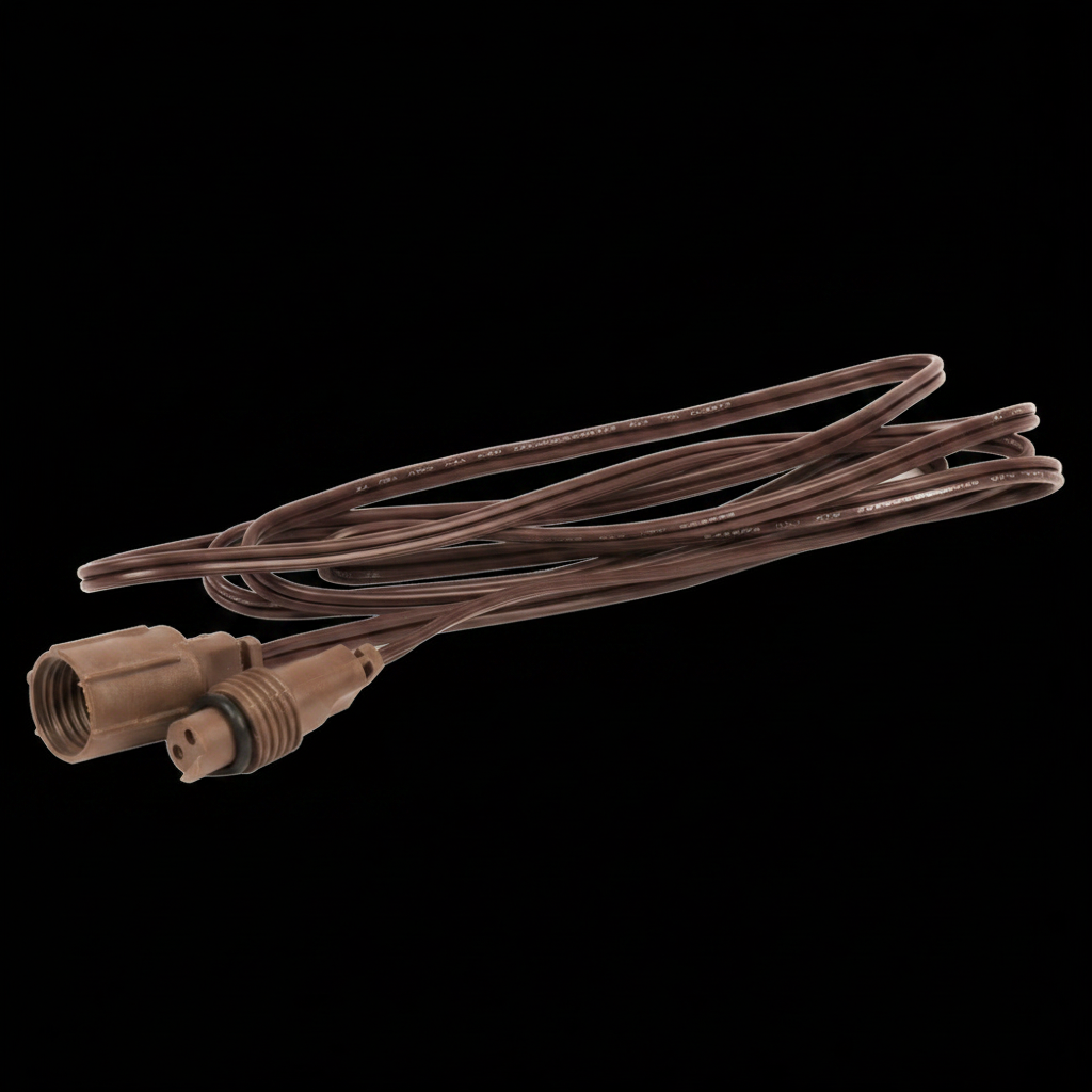 6' Brown FestivePro Coaxial Extension 6'- Brown — view 1