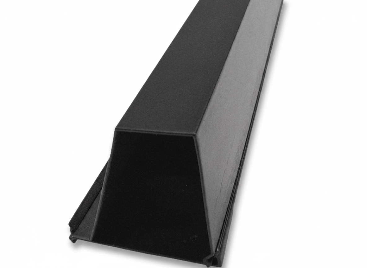 OMNI Parapet Track- Angled Output - 2 Piece - 35° - Dark Brown — view 1