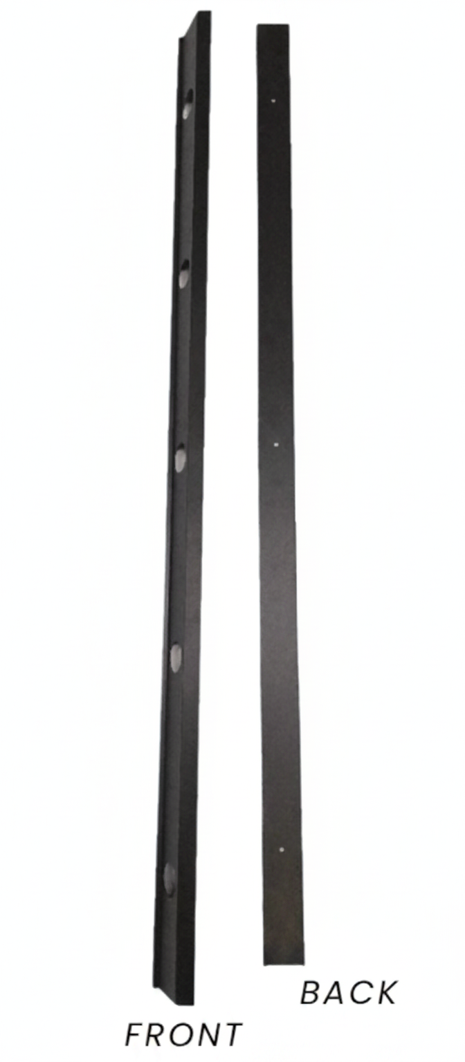 OMNI Parapet Track- Angled Output - 2 Piece - 35° - Dark Brown — view 2