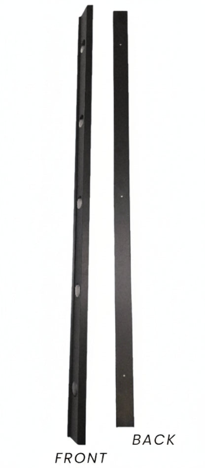 OMNI Parapet Track- Angled Output - 2 Piece - 35° - Black Aluminum — view 2