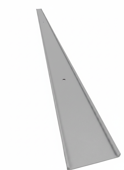 OMNI 90 Degree Parapet Track - 2 Piece - 40" - Grey Aluminum — view 2