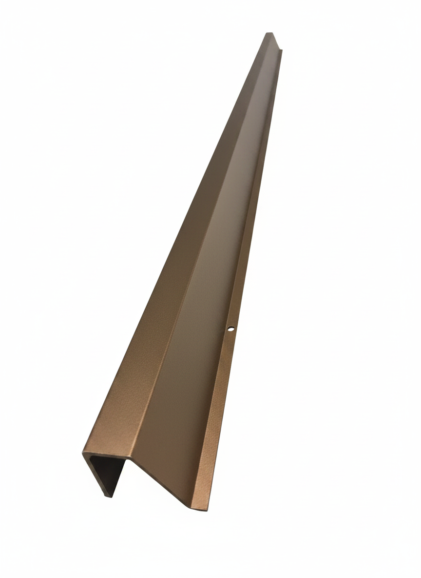 OMNI 90 Degree Parapet Track - 40" - Bronze Finished Aluminum — view 2