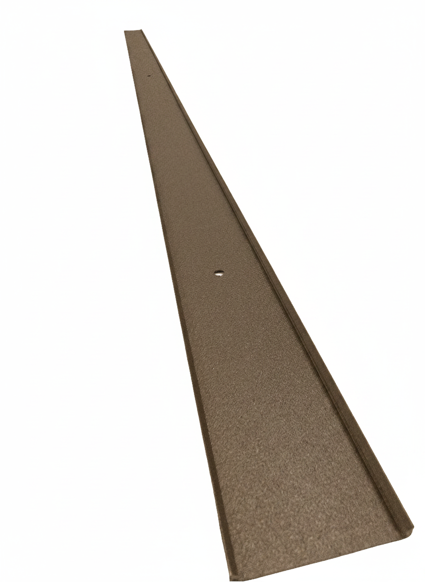 OMNI 90 Degree Parapet Track - 2 Piece - 40" - Bronze Finished Aluminum — view 2