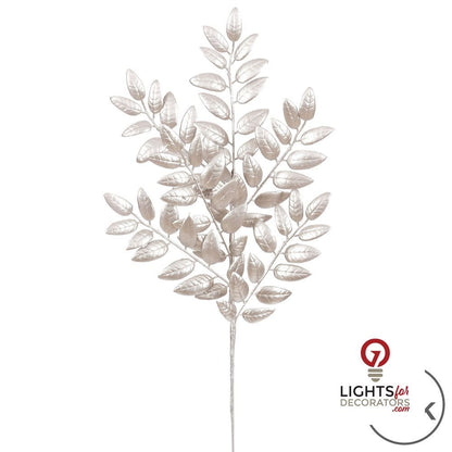 Glitter Honey Locust Spray - Set of 6 - Champagne Champagne — view 3