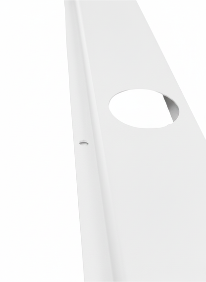 OMNI - Single Hat Track (40") - 9003 Standard White — view 2