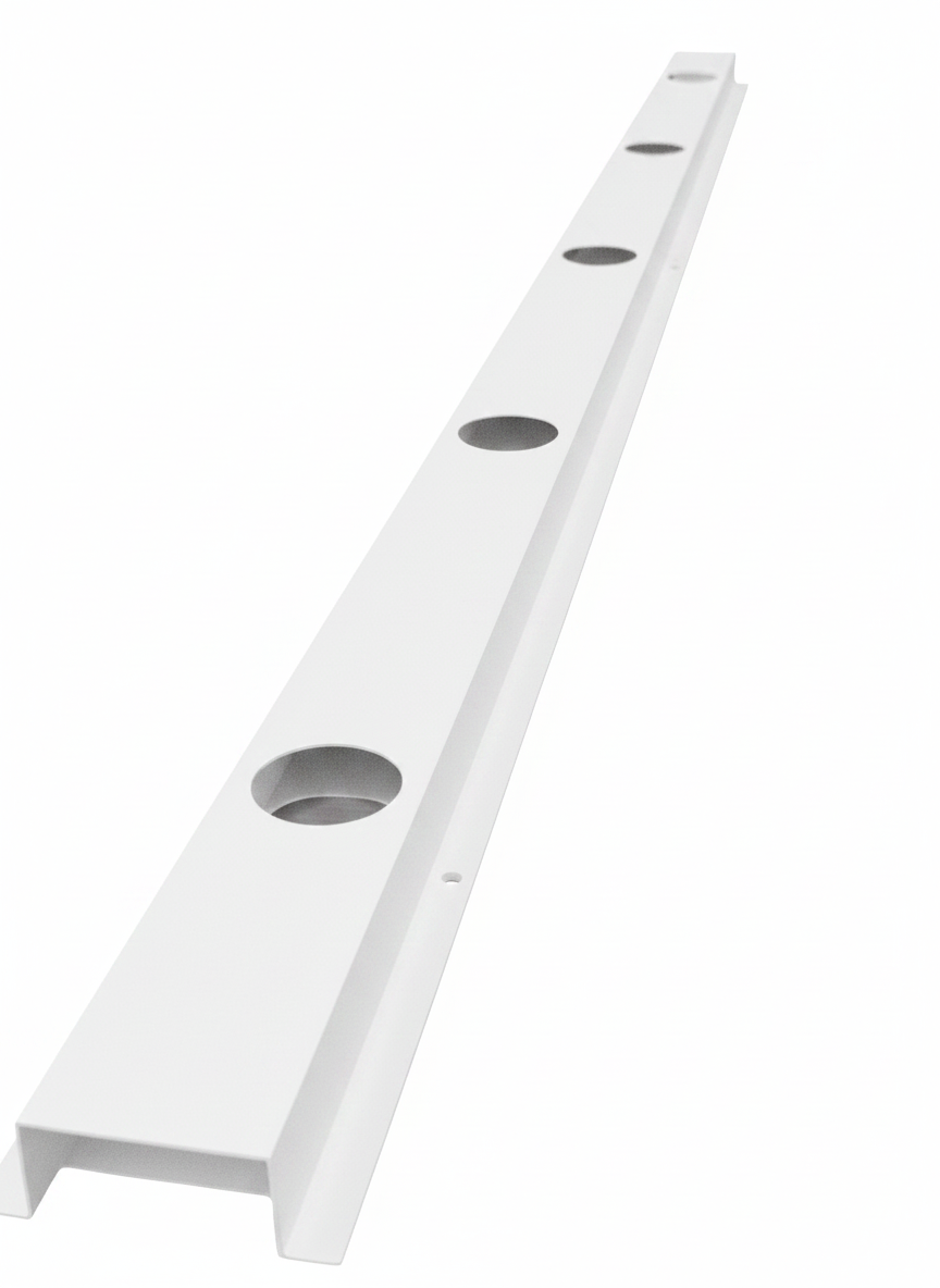 OMNI - Single Hat Track (40") - 9003 Standard White — view 1