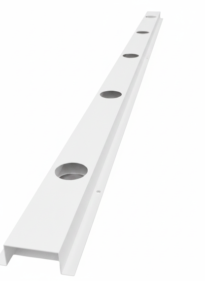 OMNI - Single Hat Track (40") - 9003 Standard White — view 1