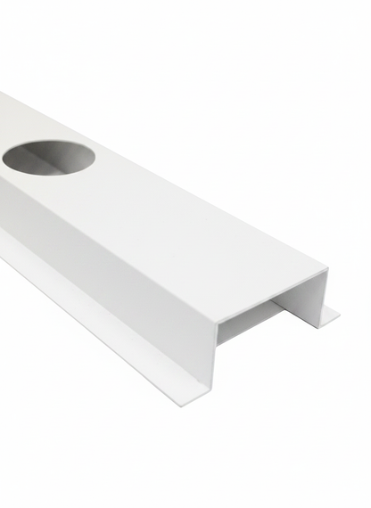OMNI - Single Hat Track (40") - 9003 Standard White — view 4