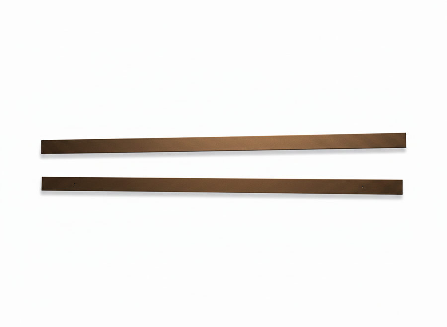 OMNI - Solid (No Holes) 2-Piece Concealment Track (40)" - 8022 Bronze