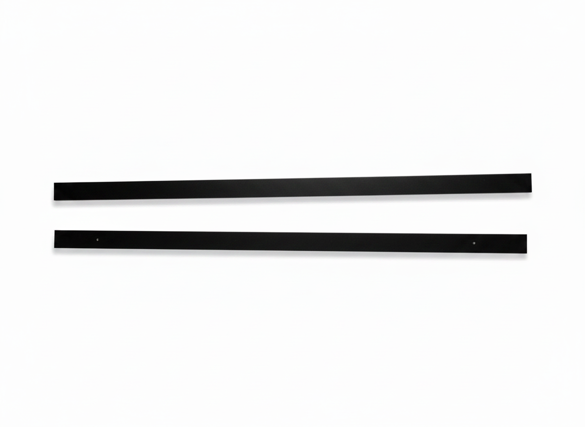 OMNI - Solid (No Holes) 2-Piece Concealment Track (40)" - 9004 Black — view 2