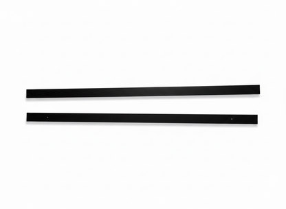 OMNI - Solid (No Holes) 2-Piece Concealment Track (40)" - 9004 Black — view 2