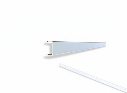 OMNI - Solid (No Holes) 2-Piece Concealment Track (40)" - 9003 Standard White — view 1