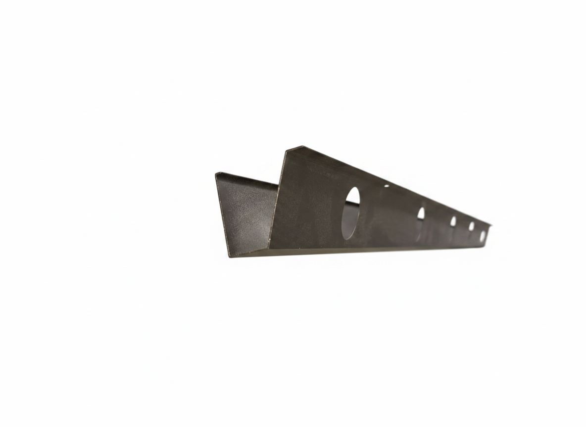 OMNI 35 Degree Angled Parapet Track - 40" - Dark Brown — view 1