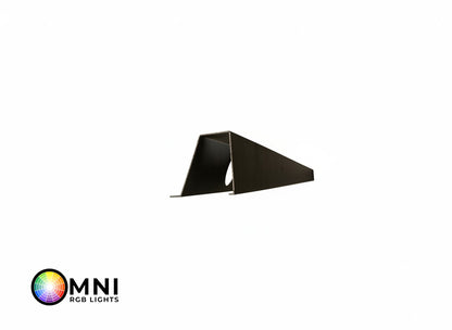OMNI 35 Degree Angled Parapet Track - 40" - Custom Color — view 1