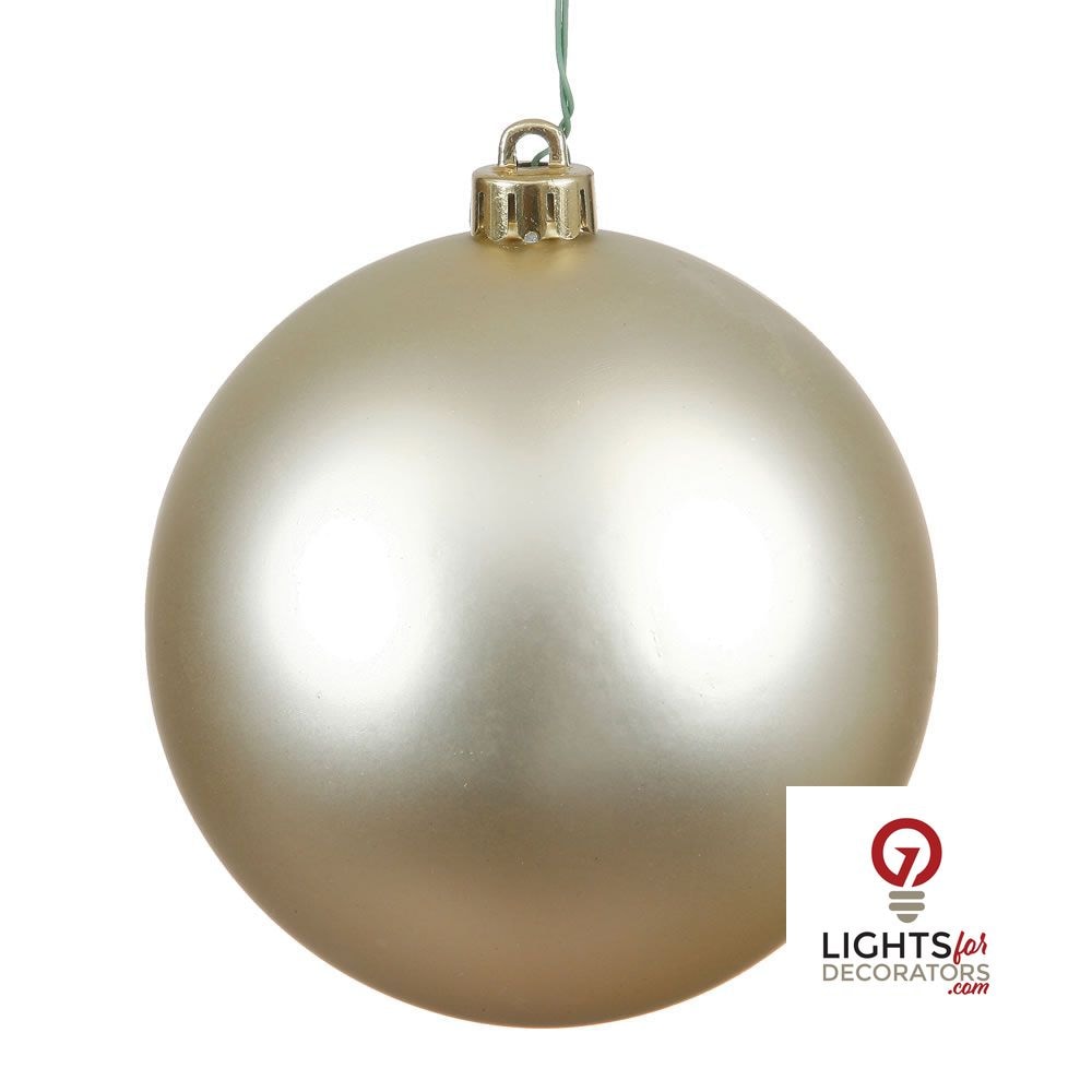 6" Shatterproof Ball Ornament - Dark Teal - Matte - UV Treated - Set of 4