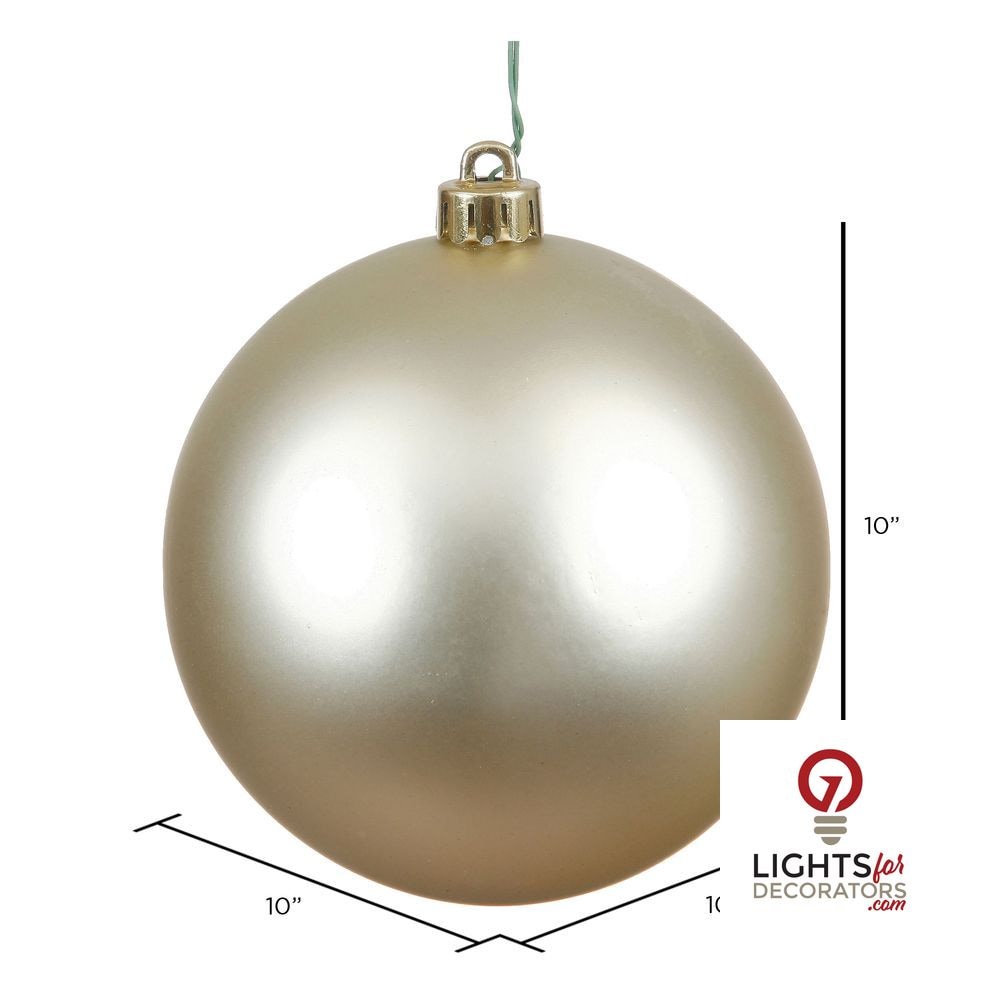 6" Shatterproof Ball Ornament - Dark Teal - Matte - UV Treated - Set of 4 — alternate view