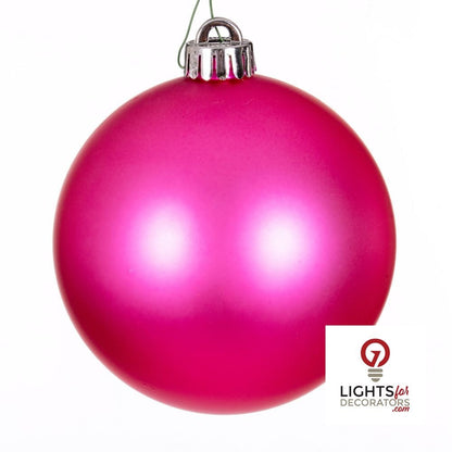 10" Shatterproof Ball Ornament - Juniper - Pearl - UV Treated
