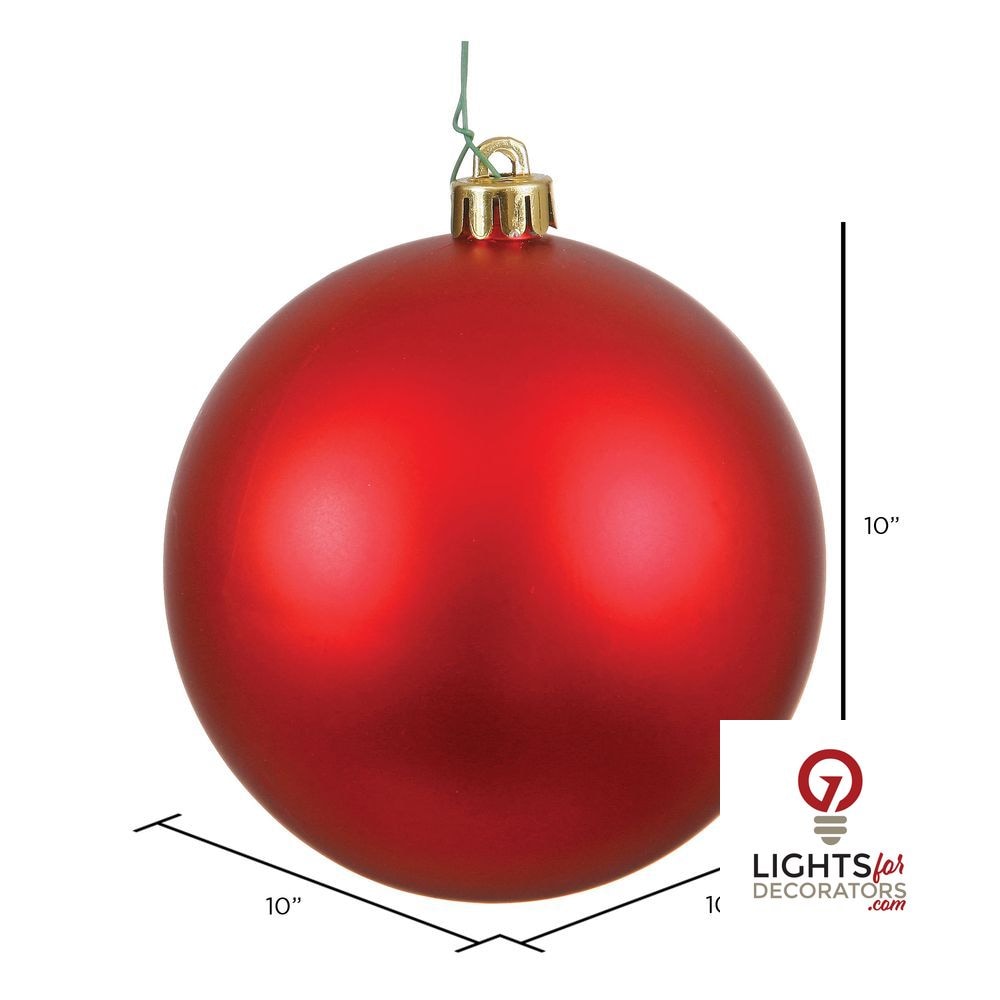 4" Shatterproof Ball Ornament - Rose Gold - Glitter - Set of 6 — alternate view