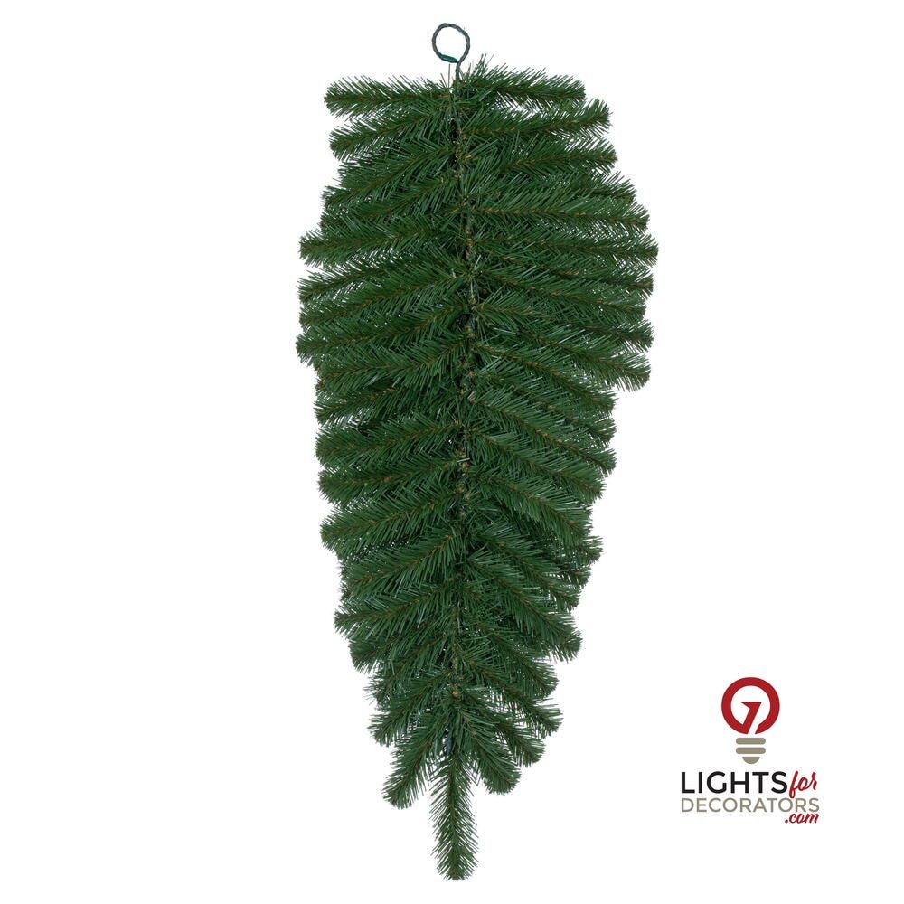 48" Unlit Dense Forest Pine Teardrop — alternate view