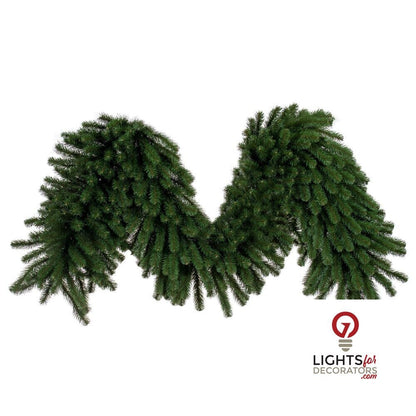 9' x 24" Unlit Dense Forest Pine Garland