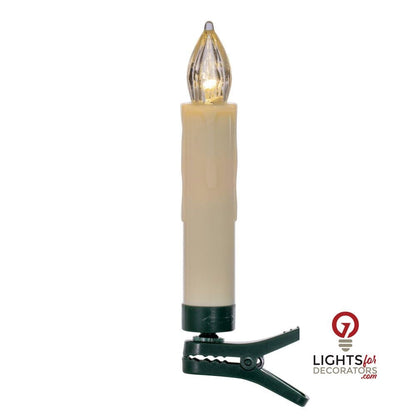 Clip-On Candle Lights - Battery Operated
