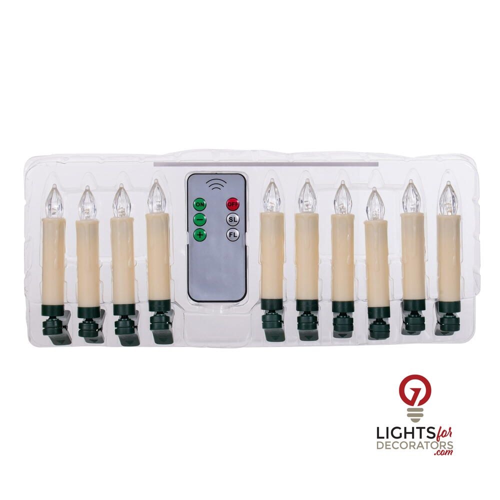 Clip-On Candle Lights - Battery Operated — alternate view
