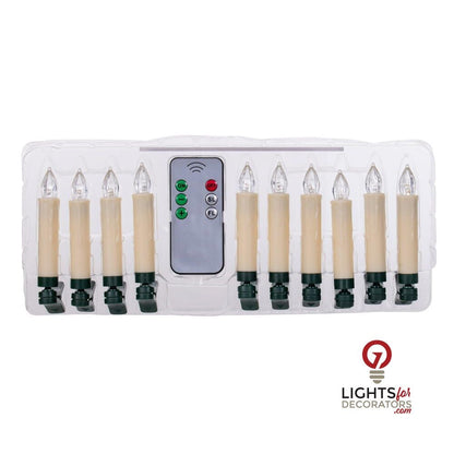 Clip-On Candle Lights - Battery Operated — alternate view