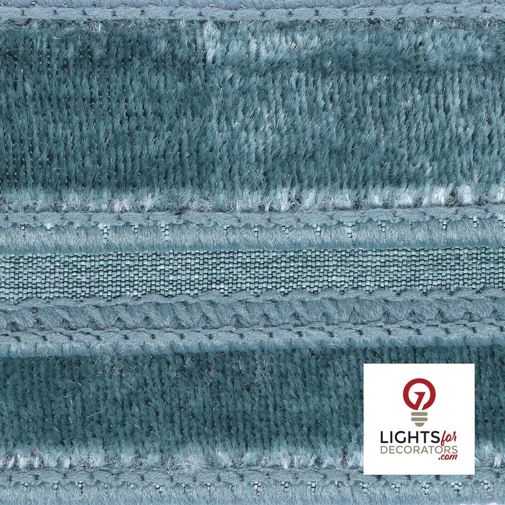 1" Ribbon - Velvet Dupion - 10 Yard Roll - Slate Blue — alternate view