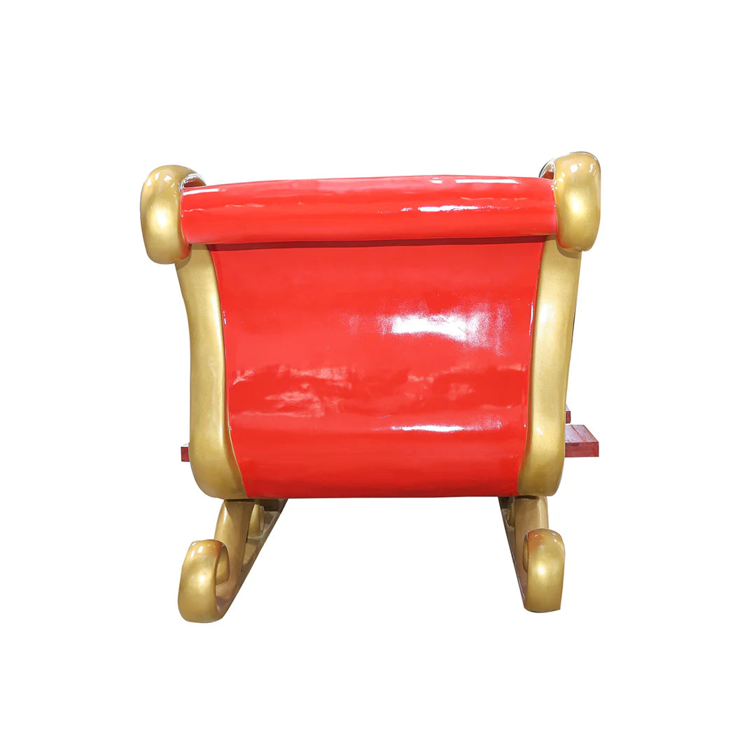 10 Foot Santa Sleigh 4 Seater Resin Display — view 4