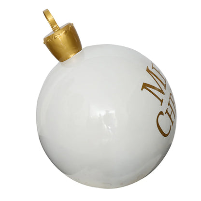 210" Ornament Resin Display - With Merry Christmas - White White- Merry Christmas — view 3