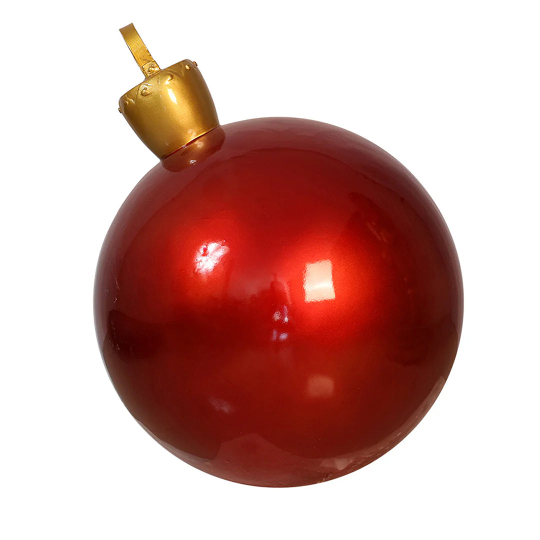 28" Ornament Resin Display - Red Red- Blank — view 1