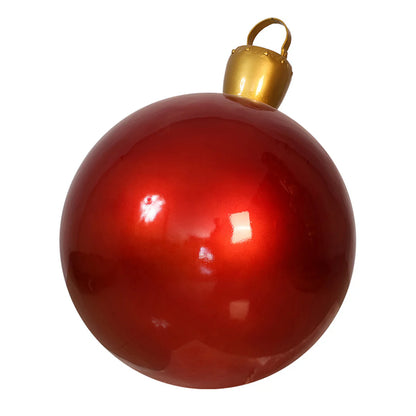 24" Ornament Resin Display - Red Red- Blank — view 3