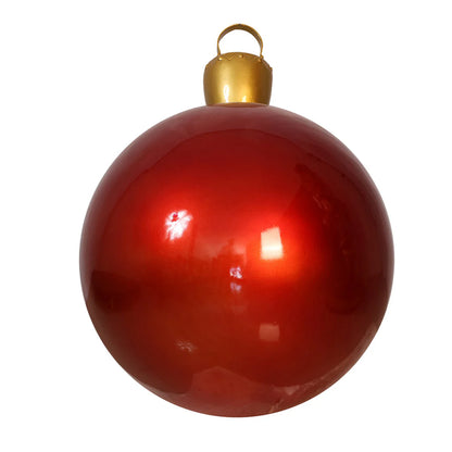 24" Ornament Resin Display - Red Red- Blank — view 4