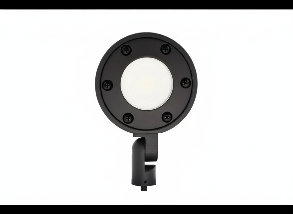 Lumien Modular Swivel Puck Path / Area Light - Bronze - Aluminum (10 Watt, 2700K) — view 1