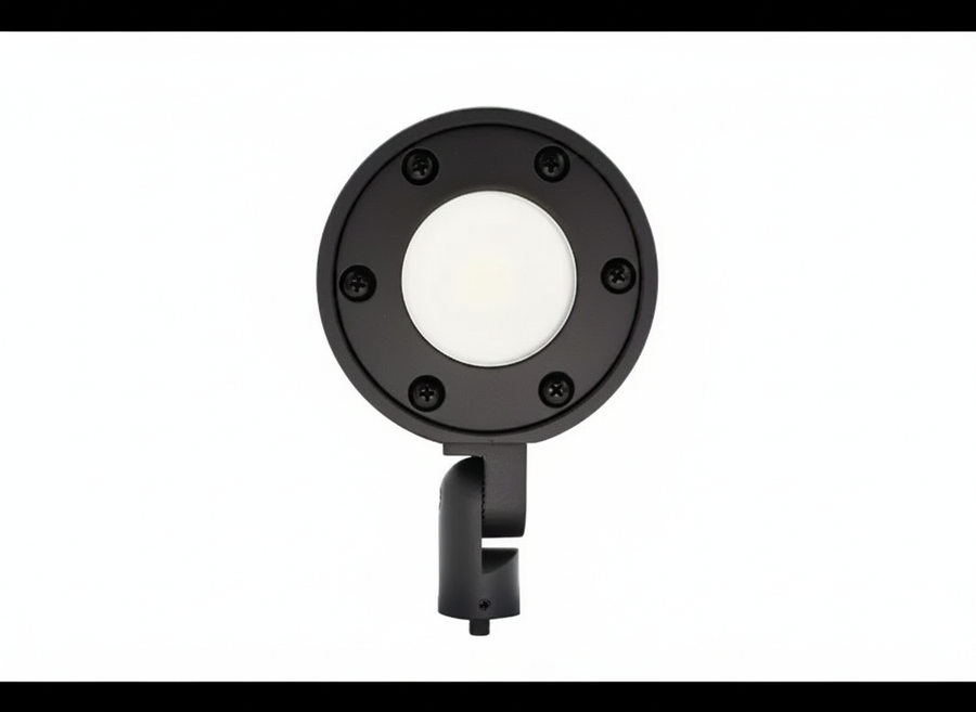 Lumien Modular Swivel Puck Path / Area Light - Bronze - Aluminum (10 Watt, 2700K)