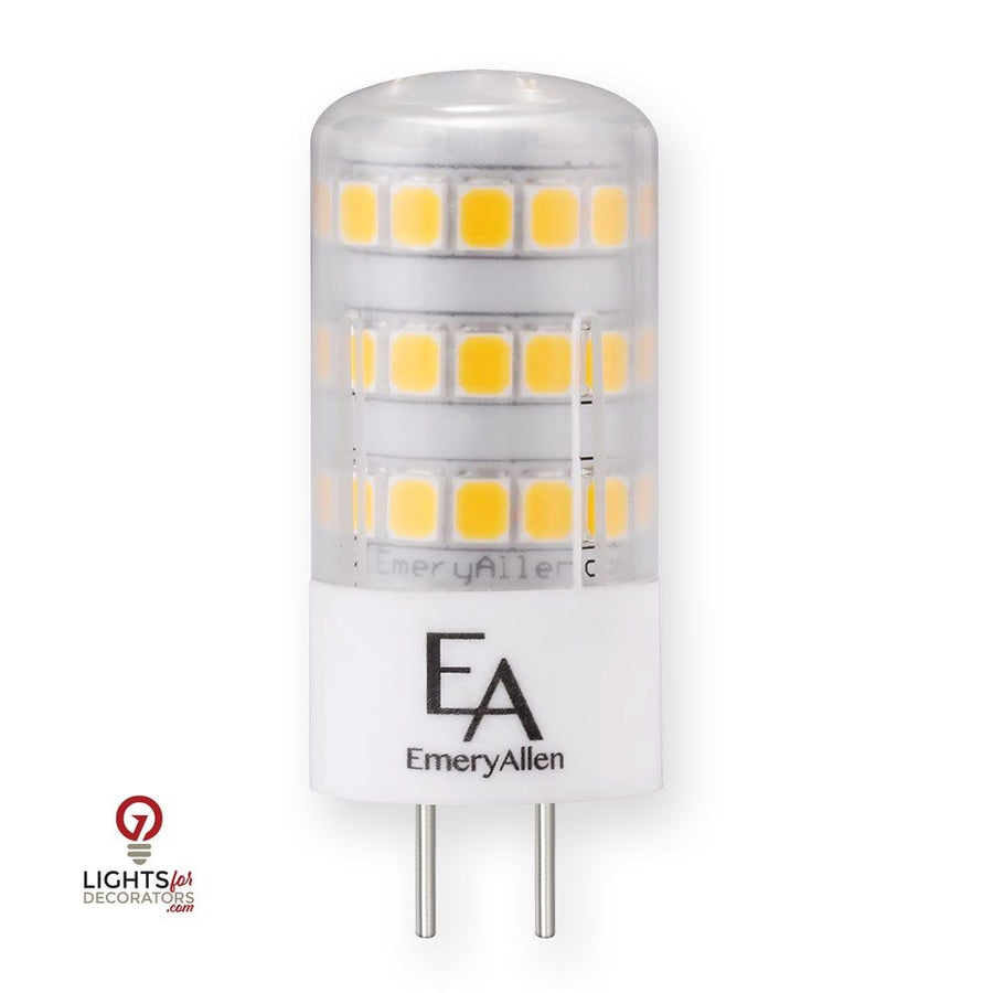 4 Watt Emeryallen LED Gy6.35 Bi Pin Base 12V Lamp