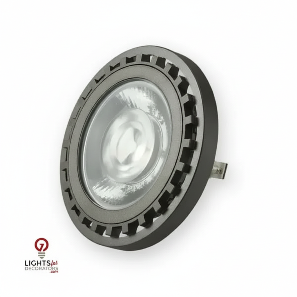 14 Watt Emeryallen LED Par36 W/ Male Spadelug Terminals 12V Lamp — view 3