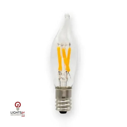 1.5 Watt Emeryallen LED Candle Shaped C6 (E12 Base) 120V Lamp