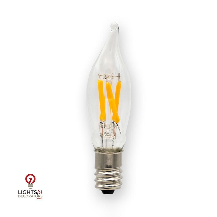 1.5 Watt Emeryallen LED Candle Shaped C6 (E12 Base) 120V Lamp