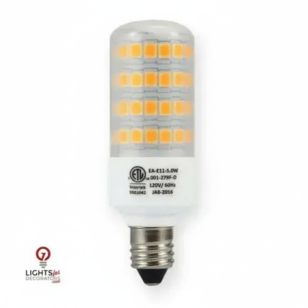 5 Watt Emeryallen LED Mini-Can Base (E11) 120V Lamp — view 5