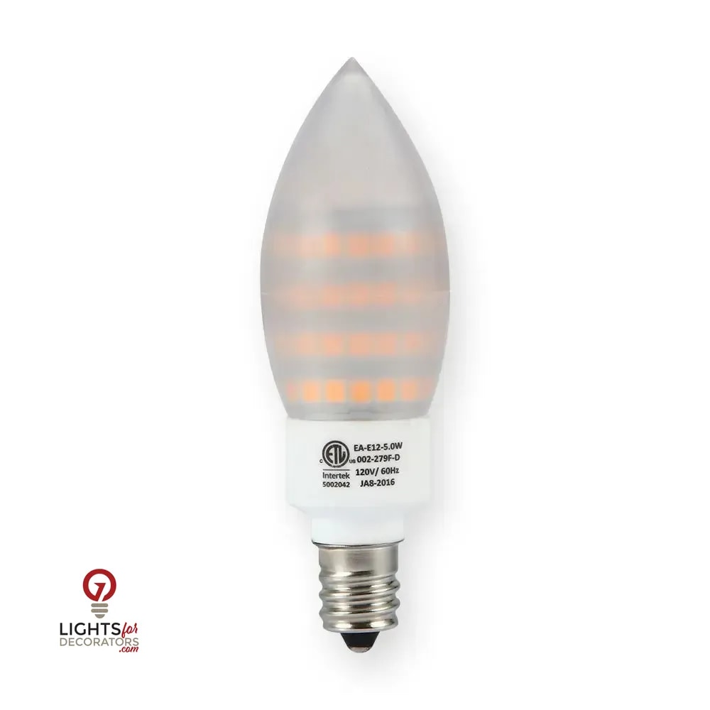 5 Watt Emeryallen LED Candelabra Base (E12) 120V Lamp — view 6