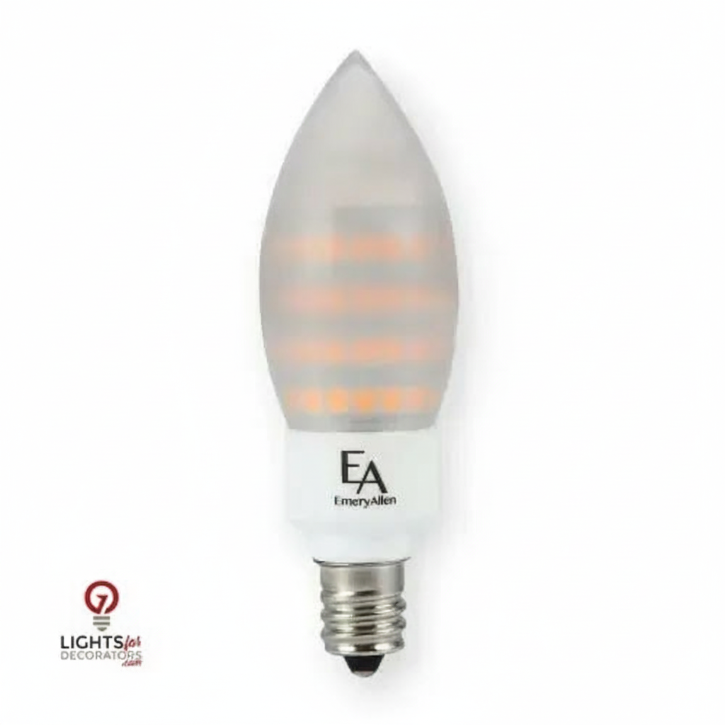 5 Watt Emeryallen LED Candelabra Base (E12) 120V Lamp — view 5