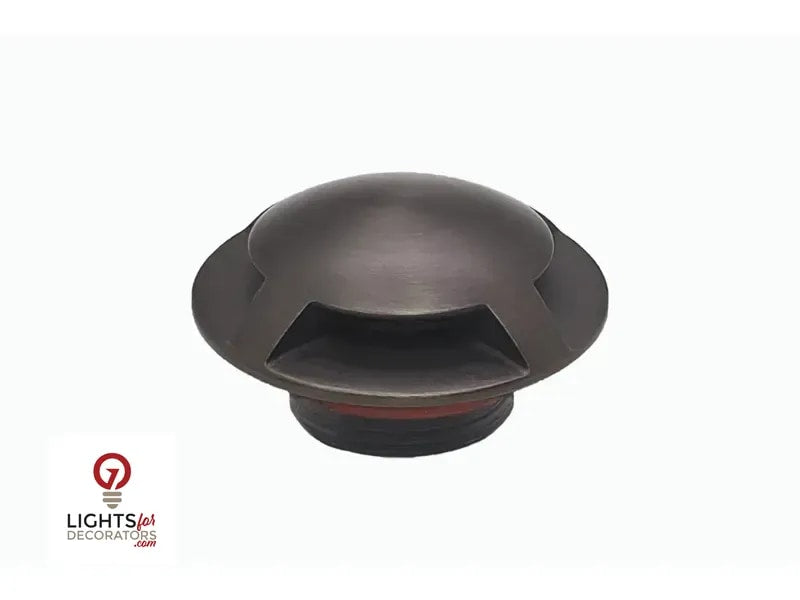 Lumien Nano Recessed Light Cap - Antique Brass (Round, 360 Degree)